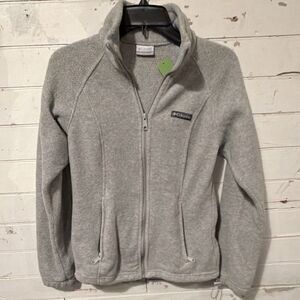 Columbia Gray Full Zip Jacket Women's Size S